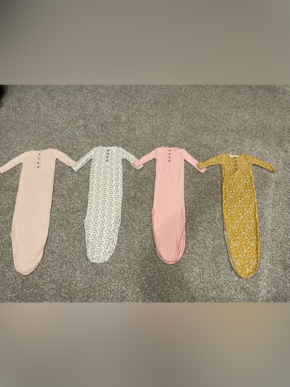 4 Lou Lou & Co Knotted Gowns Size 3-6 months for Baby Girl